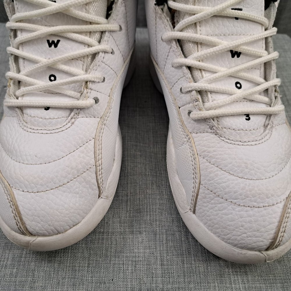 %Nike Air Jordan Retro 12 “Twist” Metallic Red Preschool Size 2.5Y AJ27 - Picture 11 of 12